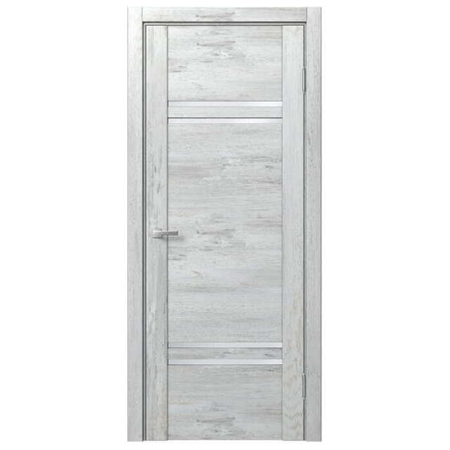 Межкомнатная дверь экошпон Доминика 235 - TRAVIS белый