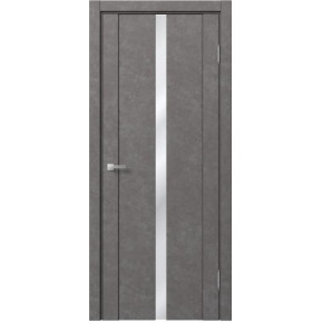 Межкомнатная дверь экошпон Доминика 226 - Бетон серый