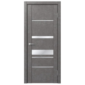 Межкомнатная дверь экошпон Доминика 238 - Бетон серый