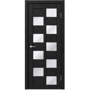 Межкомнатная дверь экошпон Доминика 407 - Бетон антрацит