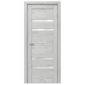 Межкомнатная дверь экошпон Доминика 132 - TRAVIS белый