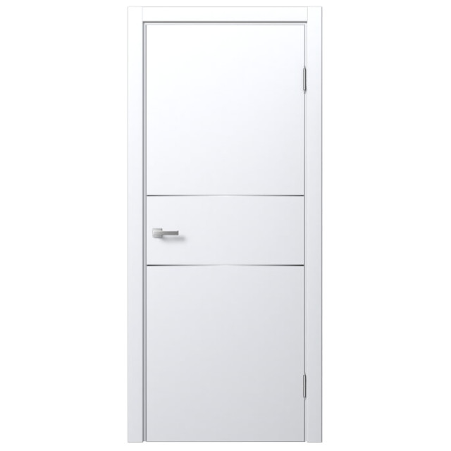 Межкомнатная дверь экошпон Доминика 910 - Soft белый