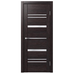 Межкомнатная дверь экошпон Доминика 237 - Орех темный