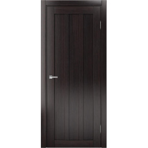 Межкомнатная дверь экошпон Доминика 404 - Орех темный