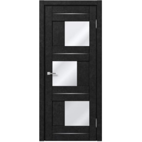 Межкомнатная дверь экошпон Доминика 304 - Бетон антрацит