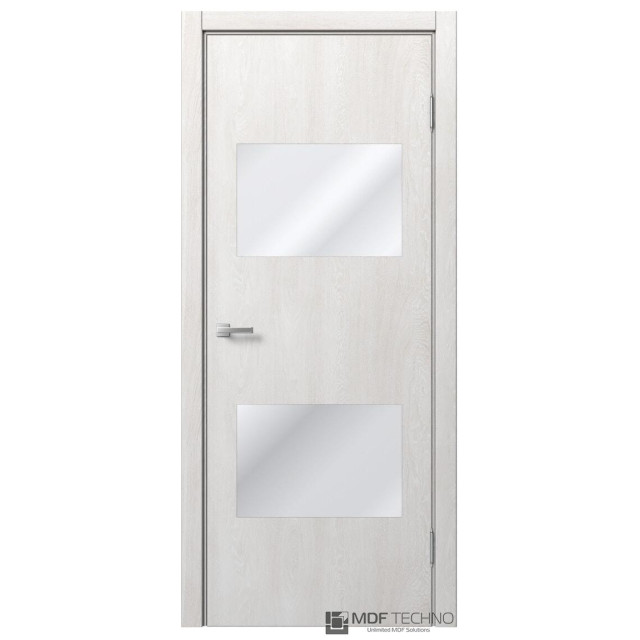 Межкомнатная дверь экошпон Доминика 903 - Дуб Шале снежный