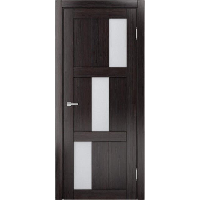 Межкомнатная дверь экошпон Доминика 310 - Орех темный