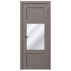 Межкомнатная дверь экошпон Доминика 808 - Soft серый