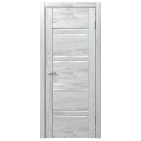 Межкомнатная дверь экошпон Доминика 236 - TRAVIS белый