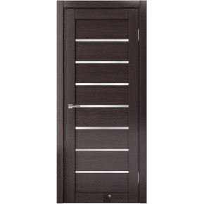 Межкомнатная дверь экошпон Доминика 113 - Орех темный