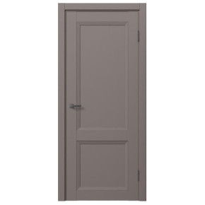 Межкомнатная дверь экошпон Доминика 843 - Soft серый