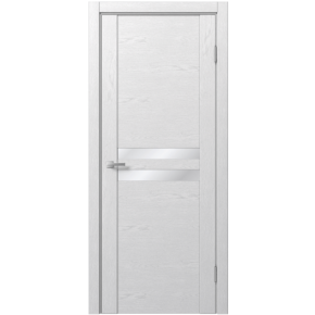 Межкомнатная дверь экошпон Доминика 229 - Дуб Аляска белый