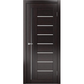 Межкомнатная дверь экошпон Доминика 521 - Орех темный