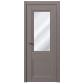 Межкомнатная дверь экошпон Доминика 822 - Soft серый