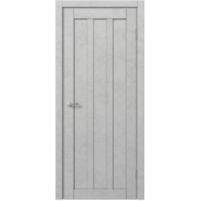 Межкомнатная дверь экошпон Доминика 404 - Бетон белый
