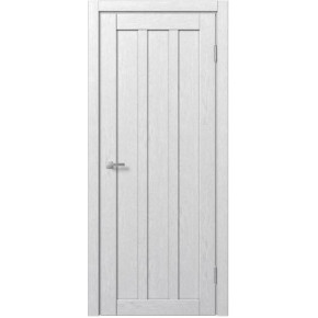 Межкомнатная дверь экошпон Доминика 404 - Дуб Аляска белый