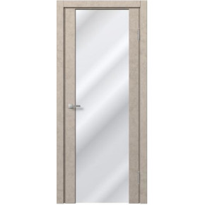 Межкомнатная дверь экошпон Доминика 222 - Бетон бежевый