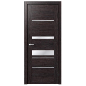 Межкомнатная дверь экошпон Доминика 238 - Орех темный