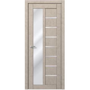 Межкомнатная дверь экошпон Доминика 428 - Бетон бежевый