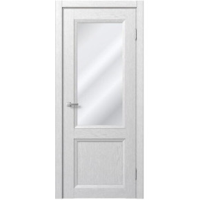 Межкомнатная дверь экошпон Доминика 842 - Дуб Аляска белый
