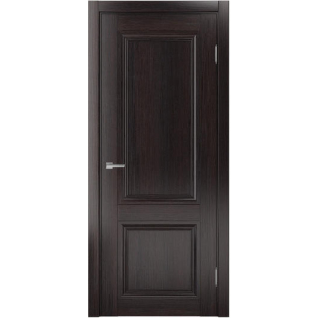 Межкомнатная дверь экошпон Доминика 823 - Орех темный