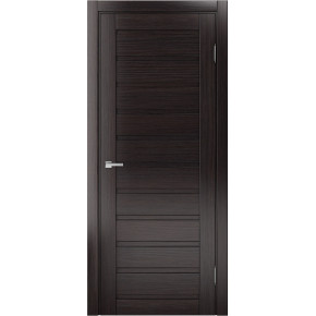 Межкомнатная дверь экошпон Доминика 108 - Орех темный