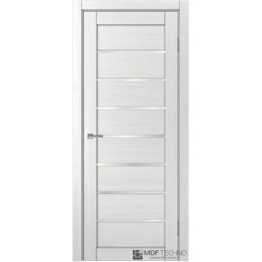 Межкомнатная дверь экошпон Доминика 113 - Ясень белый