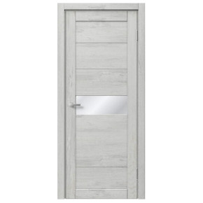 Межкомнатная дверь экошпон Доминика 130 - TRAVIS белый