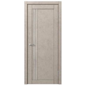 Межкомнатная дверь экошпон Доминика 431 - Бетон бежевый