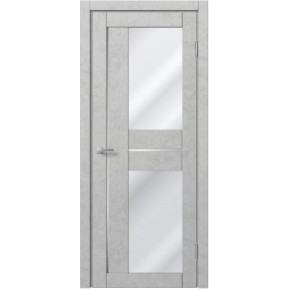 Межкомнатная дверь экошпон Доминика 522 - Бетон белый
