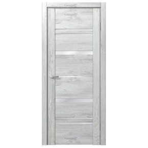 Межкомнатная дверь экошпон Доминика 237 - TRAVIS белый