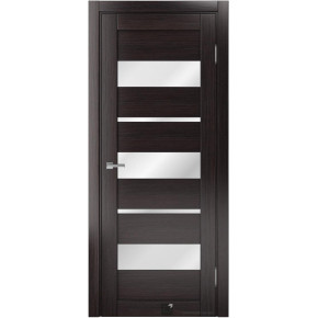 Межкомнатная дверь экошпон Доминика 114 - Орех темный