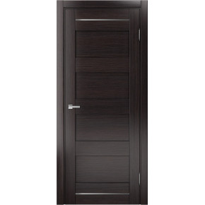 Межкомнатная дверь экошпон Доминика 105 - Орех темный