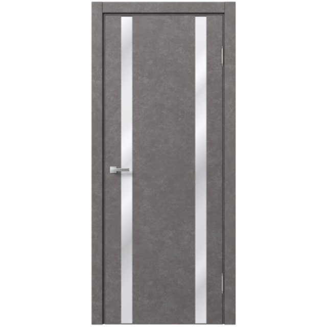 Межкомнатная дверь экошпон Доминика 906 - Бетон серый