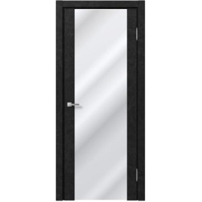 Межкомнатная дверь экошпон Доминика 222 - Бетон антрацит