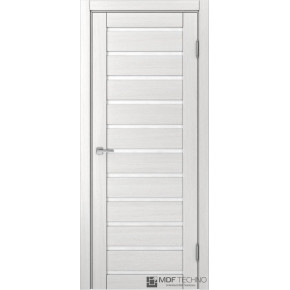 Межкомнатная дверь экошпон Доминика 107 - Ясень белый