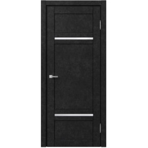 Межкомнатная дверь экошпон Доминика 605 - Бетон антрацит