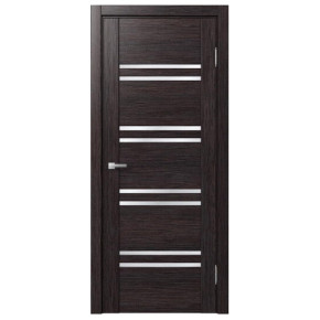 Межкомнатная дверь экошпон Доминика 236 - Орех темный