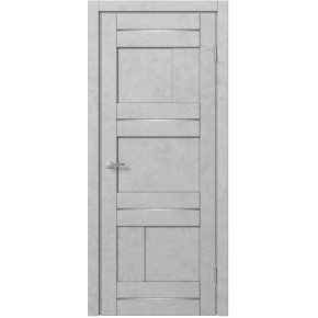 Межкомнатная дверь экошпон Доминика 303 - Бетон белый