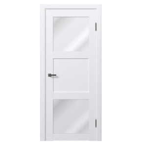 Межкомнатная дверь экошпон Доминика 805 - Soft белый