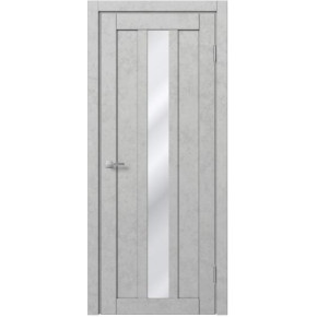 Межкомнатная дверь экошпон Доминика 405 - Бетон белый