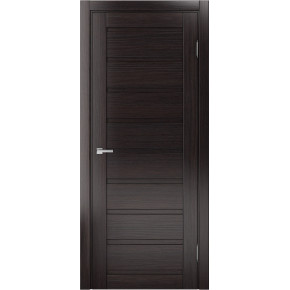 Межкомнатная дверь экошпон Доминика 103 - Орех темный