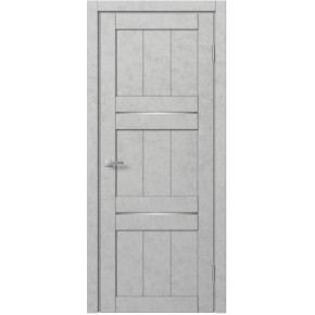 Межкомнатная дверь экошпон Доминика 307 - Бетон белый