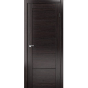 Межкомнатная дверь экошпон Доминика 109 - Орех темный