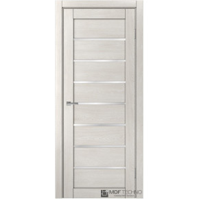 Межкомнатная дверь экошпон Доминика 113 - Дуб Шале снежный