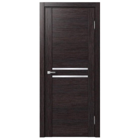 Межкомнатная дверь экошпон Доминика 234 - Орех темный