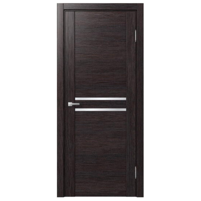 Межкомнатная дверь экошпон Доминика 234 - Орех темный