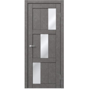 Межкомнатная дверь экошпон Доминика 310 - Бетон серый