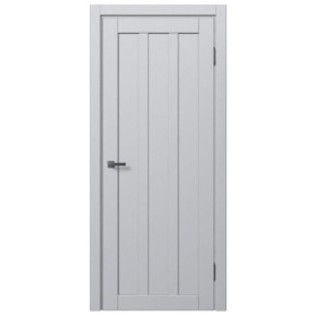 Межкомнатная дверь экошпон Доминика 404 - Soft Айс грей