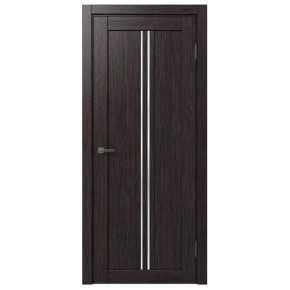 Межкомнатная дверь экошпон Доминика 432 - Орех темный